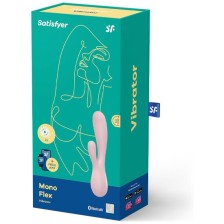 SATISFYER - MONO FLEX ROSA COM APLICATIVO