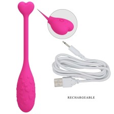 PRETTY LOVE - UOVO VIBRANTE PINK FISHER CONTROLLATO DA APP