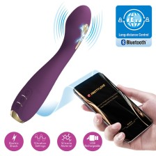 PRETTY LOVE - HECTOR VIBRADOR ELECTROSHOCK POR APP CONTROL ROXO