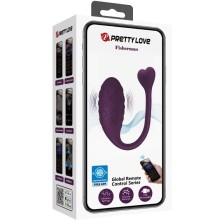 PRETTY LOVE - FISHERMAN APP CONTROLLED VIBRATING EGG LILA