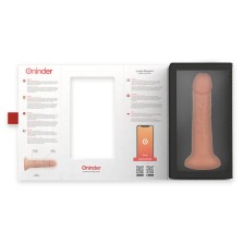 ONINDER - DILDO VIBRATORE GRANDE BOGOTÁ 9 VELOCITÀ NATURALE 22 CM -O- 4.5 CM - APP GRATUITA