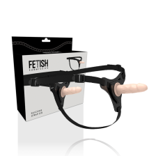 FETISH SUBMISSIVE HARNESS - FLESH REALISTIC SILICONE 12.5 CM