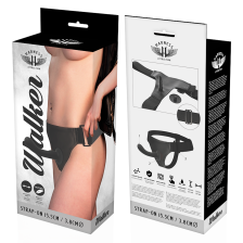 HARNESS ATTRACTION - WALKER G-SPOT BLACK 15.5 CM -O- 3.8 CM