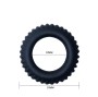 BAILE - TITAN COCKRING BLACK 1.9 CM