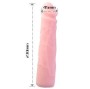BAILE - DILDO DE SILICONE REALÍSTICO COM TOQUE DE PELE 23 CM