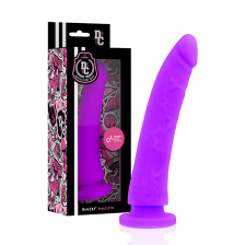 DELTA CLUB - ARREIO DE BRINQUEDOS + DONG PURPLE SILICONE 17 CM -O- 3 CM