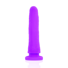 DELTA CLUB - ARREIO DE BRINQUEDOS + DONG PURPLE SILICONE 17 CM -O- 3 CM