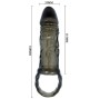 BAILE - PENISVERLNGERUNGSHÜLLE MIT GURT FÜR HODEN 11.5 CM