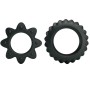 BAILE - KIT 2 ANELLI FIORITI IN SILICONE
