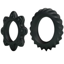 BAILE - KIT 2 RING FLOWERING SILICONE RINGS