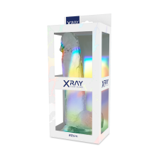 X RAY - IMBRAGATURA + CAZZO CON SFERE 22 CM -O- 4.6 CM