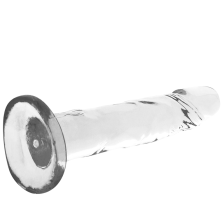 X RAY - ARNÊS + DILDO TRANSPARENTE 18 CM -O- 4 CM