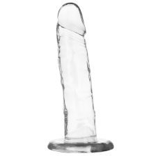 X RAY - ARNÊS + DILDO TRANSPARENTE 18 CM -O- 4 CM