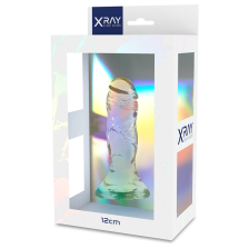 X RAY - ARNÊS + DILDO TRANSPARENTE 12 CM -O- 2.6 CM