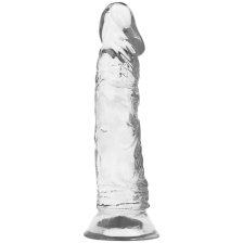 X RAY - ARNÊS + DILDO TRANSPARENTE 19 CM -O- 4 CM