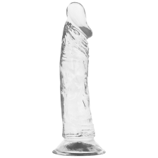 X RAY - ARNÊS + DILDO TRANSPARENTE 19 CM -O- 4 CM