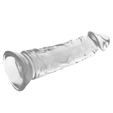 X RAY - ARNÊS + DILDO TRANSPARENTE 19 CM -O- 4 CM