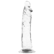 X RAY - ARNÊS + DILDO TRANSPARENTE 21 CM -O- 4 CM