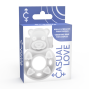 CASUAL LOVE - 26 ANELLO VIBRATORE CONIGLIETTO TRASPARENTE