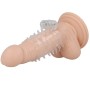 CASUAL LOVE - COPERTURA PER PENE VIBRATORE TRASPARENTE CON ANELLO