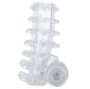 CASUAL LOVE - COPERTURA PER PENE VIBRATORE TRASPARENTE CON ANELLO