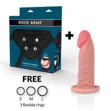 ROCKARMY - ARNÊS + TIGRE DE DUAL DENSIDADE 14 CM -O- 4.46 CM