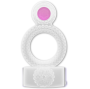CASUAL LOVE - RING VIBRATING DOUBLE PLEASURE TRANSPARENT