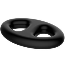 CRAZY BULL - ANEL DE SILICONE OVAL DUPLO