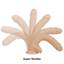 COCK MILLER - IMBRACATURA + COCKSIL ARTICOLABILE DENSIT SILICONE 18 CM