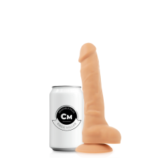 COCK MILLER - HARNAIS + COCKSIL ARTICULABLE DENSITÉ SILICONE 18 CM