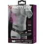 PRETTY LOVE - MYRON STRAP ON WITH VIBRATION AND HOLLOW DILDO