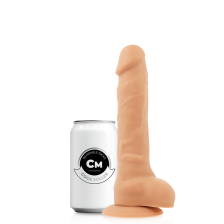 COCK MILLER - HARNAIS + COCKSIL ARTICULABLE DENSITÉ SILICONE 19,5 CM