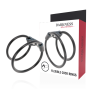 DARKNESS - LEATHER DOUBLE COCK RING