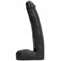 ALL BLACK - DILDO REALISTICO 21 CM