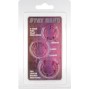 SEVEN CREATIONS - SET AUS DREI ROSA PENISRINGEN