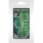 SEVEN CREATIONS - SET OF THREE TRANSPARENT PENIS RINGS