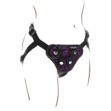 GET REAL - HARNAIS EN DENTELLE STRAP-ON VIOLET