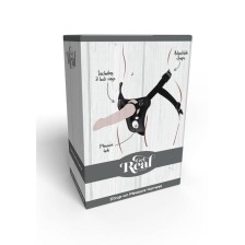 GET REAL - HARNAIS DE PLAISIR STRAP-ON NOIR