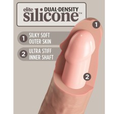 KING COCK - ELITE VERSTELLBARES GURT MIT DILDO 15.2 CM FÜR ANFNGER