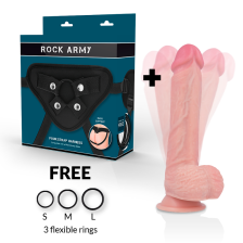 ROCKARMY - IMBRACATURA + ROTAZIONE E VIBRAZIONE HAWK REALISTICO 22 CM -O- 4.6 CM