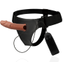 HARNESS ATTRACTION - VIBRATEUR EXTENSEUR CREUX BENNY STRAP-ON 15 CM -O- 4.5 CM