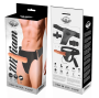 HARNESS ATTRACTION - WILLIAN STRAP-ON HOLLOW EXTENDER VIBRATOR 17 CM -O- 4.5 CM
