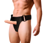 HARNESS ATTRACTION - GREGORY STRAP-ON HOLLOW EXTENDER VIBRATOR 16.5 CM -O- 4.3 CM