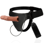 HARNESS ATTRACTION - GREGORY STRAP-ON HOLLOW EXTENDER VIBRATOR 16.5 CM -O- 4.3 CM