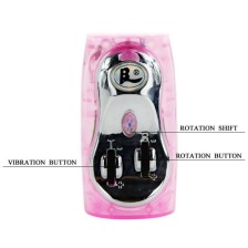 BAILE - VIBRATOR MIT ROTATION UND RABBIT MULTIVE SPEED UND MULTIROTATION