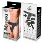 HARNESS ATTRACTION - MARCOS STRAP-ON HOLLOW EXTENDER VIBRATOR 15 CM -O- 5 CM