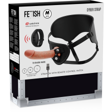 FETISH SUBMISSIVE CYBER STRAP - ARNÊS DE CONTROLE REMOTO WATCME TECHNOLOGY M