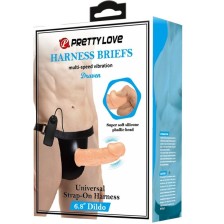 PRETTY LOVE - CUECAS DE ARNÊS COM DILDO DE VIBRAO INCLUÍDO