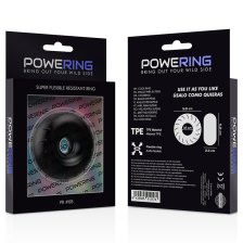 POWERING - ANELLO RESISTENTE SUPER FLESSIBILE 5CM PR08 NERO