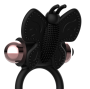 COQUETTE CHIC DESIRE - COCKRING SCHMETTERLING MIT VIBRATOR SCHWARZ/ GOLD